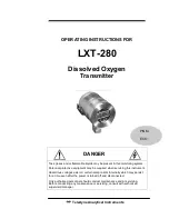 Teledyne LXT-280 Operating Instructions Manual предпросмотр