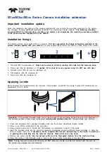 Предварительный просмотр 1 страницы Teledyne M1 Series Installation Addendum