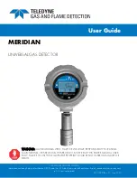 Teledyne Meridian User Manual preview