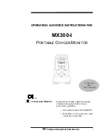 Teledyne MX300 Operating/Service Instructions Manual preview