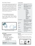 Предварительный просмотр 4 страницы Teledyne Portable Pollution Emissions Monitor 9950 Product Manual