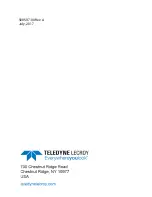 Предварительный просмотр 16 страницы Teledyne PP007 Operating Manual