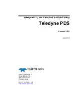 Preview for 1 page of Teledyne Reson PDS Quick Setup Manual