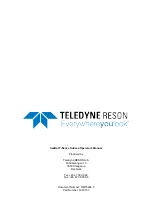 Preview for 152 page of Teledyne SeaBat T Series Operator'S Manual