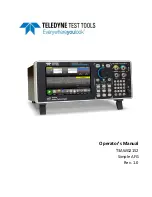 Teledyne T3AWG2152 Operator'S Manual preview