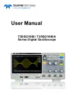 Teledyne T3DSO1000 User Manual preview