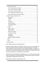 Preview for 3 page of Teledyne T3EL15030 P Series User Manual