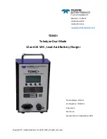 Preview for 1 page of Teledyne TDMC+ Manual