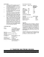 Preview for 27 page of Teledyne TED 60-T Operator'S Manual