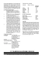 Preview for 33 page of Teledyne TED 60-T Operator'S Manual