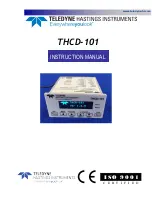 Teledyne THCD-101 Instruction Manual preview