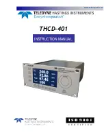 Teledyne THCD-401 Instruction Manual preview