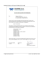 Preview for 166 page of Teledyne TS-C2500 User Manual