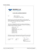 Preview for 167 page of Teledyne TS-C2500 User Manual