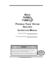 Preview for 1 page of Teledyne TURBO2 Instruction Manual