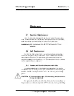 Предварительный просмотр 59 страницы Teledyne Ultra Trace 3000 Operating Instructions Manual