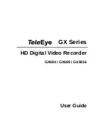 Предварительный просмотр 1 страницы TeleEye GX Series User Manual