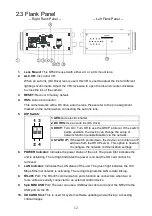 Предварительный просмотр 12 страницы TeleEye NF620 User Manual