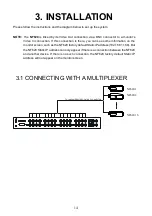 Preview for 14 page of TeleEye NF620 User Manual