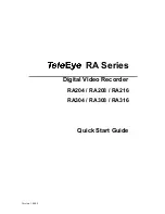 TeleEye RA204 Quick Start Manual preview