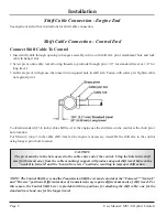 Preview for 8 page of Teleflex Marine MV3-E Series Installation And Operation Manual