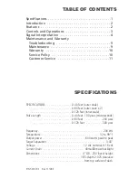 Preview for 3 page of Teleflex TFXIDF Operation Manual