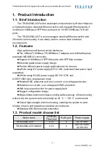 Preview for 4 page of TELEFLY MIGE2206G-2GF-4GT User Manual