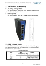 Preview for 7 page of TELEFLY MIGE2206G-2GF-4GT User Manual