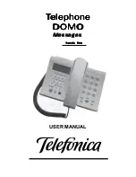 TELEFONICA 1002 User Manual preview