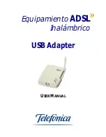 TELEFONICA Equipamiento ADSL User Manual preview