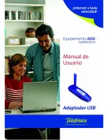 Предварительный просмотр 1 страницы TELEFONICA USB Adapter User Manual