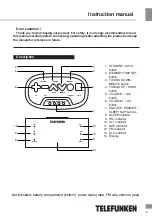 Preview for 2 page of Telefunken 143611 Instruction Manual