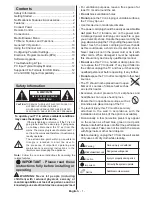 Preview for 2 page of Telefunken 32TLK513D Operating Instructions Manual