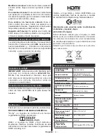 Preview for 5 page of Telefunken 50TLK513ES Operating Instructions Manual