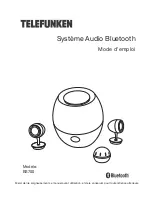 Telefunken BS700 Instruction Manual предпросмотр