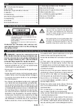 Предварительный просмотр 2 страницы Telefunken D49F283N3C Instruction Manual