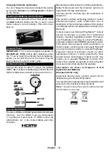 Предварительный просмотр 40 страницы Telefunken D50F272N4CW Instruction Manual