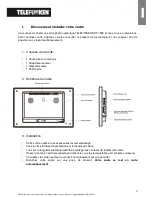 Предварительный просмотр 3 страницы Telefunken DPF 7900 Insrtruction Manual