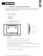 Предварительный просмотр 24 страницы Telefunken DPF 7900 Insrtruction Manual