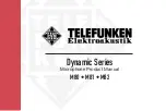 Telefunken Dynamic M80 Product Manual preview