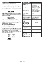 Предварительный просмотр 8 страницы Telefunken H40V3 Instruction Manual