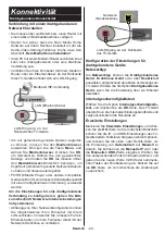 Предварительный просмотр 27 страницы Telefunken H40V3 Instruction Manual