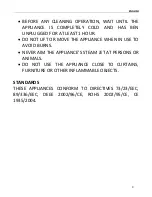 Preview for 22 page of Telefunken HappyCare HCCV2 Instruction Manual