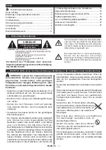 Preview for 2 page of Telefunken L32F275U3C Instruction Manual