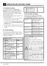 Preview for 34 page of Telefunken MWRC20G Manual