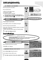 Preview for 8 page of Telefunken PALcolor 5400 DM F User Manual