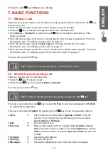 Предварительный просмотр 15 страницы Telefunken S420 Instruction Manual