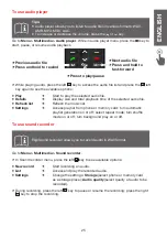 Предварительный просмотр 25 страницы Telefunken S420 Instruction Manual