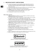 Preview for 20 page of Telefunken SA101BR2 Instruction Manual