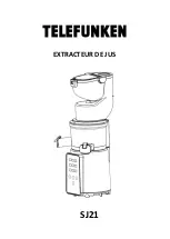 Telefunken SJ21 Instruction Manual preview